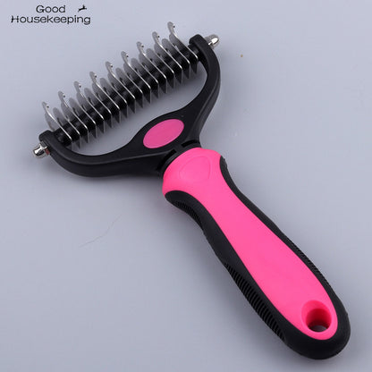Pet Grooming Comb Double-Sided