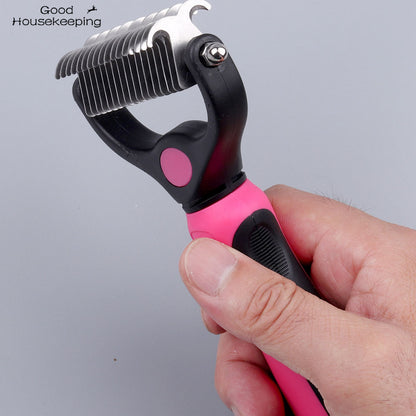 Pet Grooming Comb Double-Sided